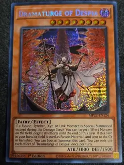 Yugioh Dramaturge of Despia Prismatic Secret MP22-EN124 1st Near Mint - Image 1