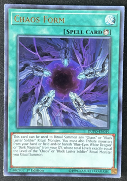 Chaos Form DUPO-EN049 (LP) Ultra Rare 1st Edition - Image 1