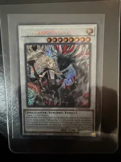 Yu-Gi-Oh TCG Ecclesia and The Dark Dragon 1st Edition Quarter Century Secret NM - Image 2