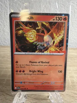 Pokemon TCG Ho-Oh Chaos Rising 010/086 GameStop Stamped Sealed Promo - Image 3