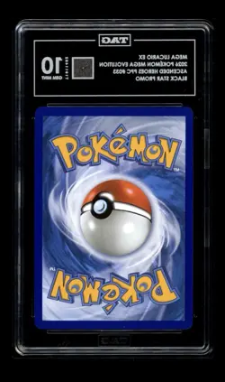 Mega Lucario EX #033 Poster Collection Promo - TAG Gem Mint 10 💎 - Image 2