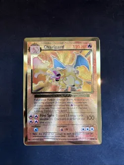 Pokemon TCG Charizard Celebrations 25th Anniversary Metal Card 004/102 Near Mint - Image 2