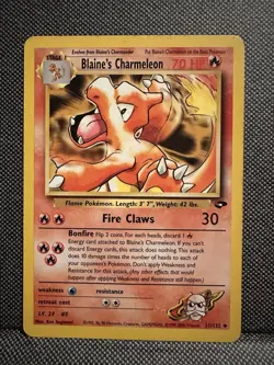 2000 Pokemon Gym Challenge Blaine's Charmeleon #31/132 | LP - Image 1