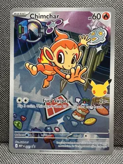 Chimchar 041 Pokemon TCG 30th Anniversary First Partner Black Star Promo | NM - Image 1