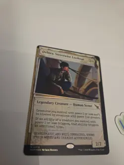 1x MTG Delney, Streetwise Lookout (Showcase, Foil) (Invisible Ink) - (MKM) #378 - Image 2