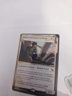 1x MTG Delney, Streetwise Lookout (Showcase, Foil) (Invisible Ink) - (MKM) #378 - Image 4