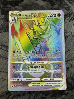 The Pokemon Company Kleavor VSTAR 196/189 Swsh10 Secret Rare Full Art Holo EN - Image 1