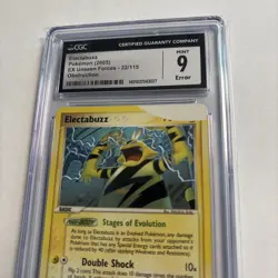 Electabuzz Reverse Holo 22/115 Unseen Forces AMAZING ERROR ! One Of A Kind - Image 2