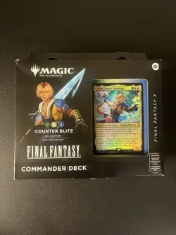 MTG Magic The Gathering Final Fantasy X Commander Deck Sealed Counter Blitz New - Image 1