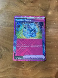 Pokemon TCG Sparkling Crystal 129/131 Prismatic Evolutions Ace Spec Holo - Image 1