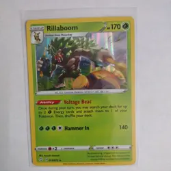 Rillaboom 13/72 Holo Rare Shining Fates Pokemon - Same Day Shipping! - Image 1