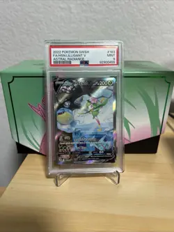 PSA 9 Pokemon TCG 2022 SWSH Astral Radiance #163 Fa/Hsn.Lilligant V MINT - Image 1