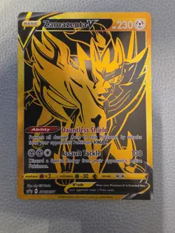 Pokemon TCG Zamazenta v SWSH077 Holo Promo - Image 1