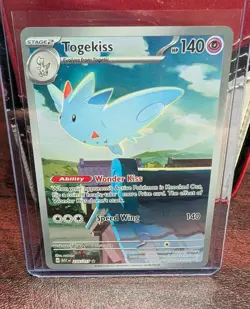 Togekiss 235/217 Pokemon TCG Ascended Heroes Illustration Rare Mint - Image 1