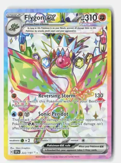 Pokemon tcg SV08: Surging Sparks Flygon ex Near Mint or Better - Image 1