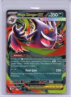 Mega Gengar ex 073 Holo Promo ME: Mega Evolution Promo Pokemon Holo Near Mint - Image 1