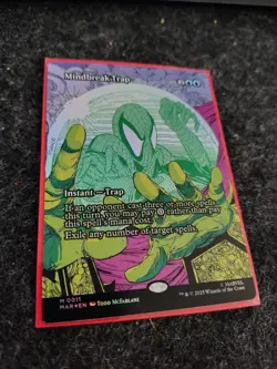 Mindbreak Trap - Borderless - MtG Spider-Man - NM - ✨FOIL✨- IN HAND - Image 2