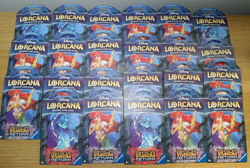 23x Disney Lorcana Ursula's Return Sleeved Booster Packs Sealed New TCG - Image 1