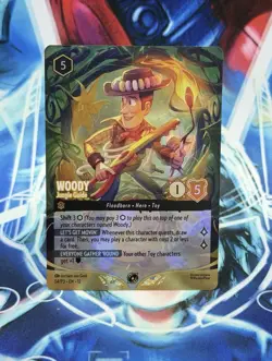 Disney Lorcana Woody - Jungle Guide Set Championship Top 8 Promo #54 NM - Image 1