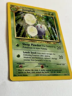 Jumpluff 7/111 Neo Genesis Holo Rare Lightly Played Pokemon Card - Image 2