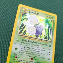 NM Jumpluff Pokemon Neo Genesis 7/111 Holo Card Rare Pokemon Vintage WOTC TCG - Image 2