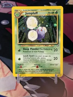 Pokemon Neo Genesis 7/111 Jumpluff Holo Card Rare Pokemon TCG Near Mint - Image 1