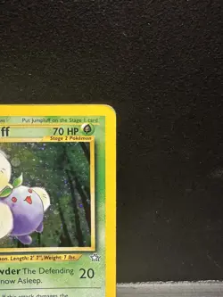 Pokemon TCG - Jumpluff 🍃 7/111 Neo Genesis ⭐ Holo ✨ Rare WOTC Card HP - Image 3