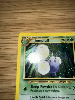 Pokemon TCG - Jumpluff 🍃 7/111 Neo Genesis ⭐ Holo ✨ Rare WOTC Card HP - Image 2