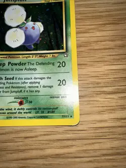 Pokemon TCG - Jumpluff 🍃 7/111 Neo Genesis ⭐ Holo ✨ Rare WOTC Card HP - Image 4