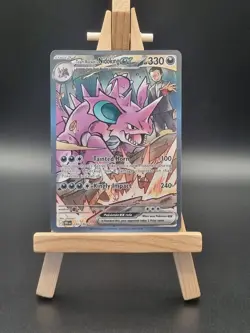 Team Rocket’s Nidoking ex 233/182 SIR Destined Rivals Near Mint NM - Image 1