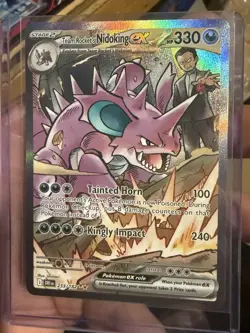 Team Rocket’s Nidoking EX 233/182 - Destined Rivals - SIR - Near Mint - Image 1