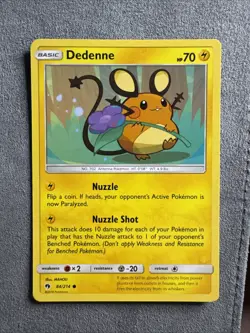 Dedenne GX SM Unbroken Bonds 57/214 Ultra Rare NM Pokemon TCG - Image 4