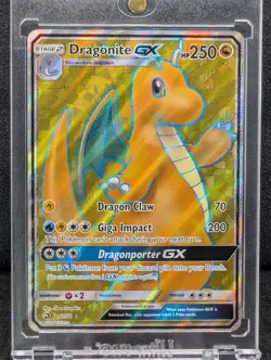 Dragonite GX - 67/70 - Pokemon Dragon Majesty Sun Moon Full Art Ultra Rare NM - Image 1