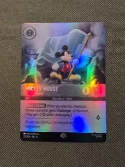 Disney Lorcana Mickey Mouse - Standard Bearer 221/204 Epic -Fabled -NM - Image 1