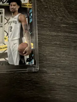 2025-26 Topps #SR-DH Dylan Harper Store Exclusive Rookie Relics Flash Drop #/50 - Image 2