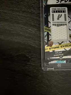 2025-26 Topps #SR-DH Dylan Harper Store Exclusive Rookie Relics Flash Drop #/50 - Image 3