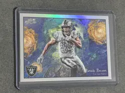 2025 Topps Cosmic Chrome Brock Bowers Stars of The Night #STN-21 Raiders - Image 1