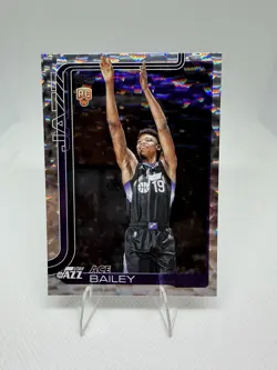 2025-26 Topps - Ace Bailey #205 Crackleboard Foil (RC) - Image 1