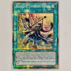 Yu-Gi-Oh! - Radiant Typhoon Vision - RA05-EN075 - Starlight Rare - 1st Edition - Image 2