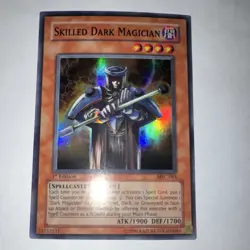 Konami Skilled Dark Magician MFC-065 Magician's Force 1st Edition Holo - Image 1