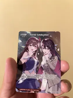 Hololive OCG - SorAZ Celebration (SR) - Enchant Regalia hBP05-080 NM - Image 4