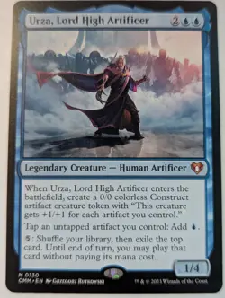Urza, Lord High Artificer MTG Magic Commander Masters English NM-Mint - Image 1