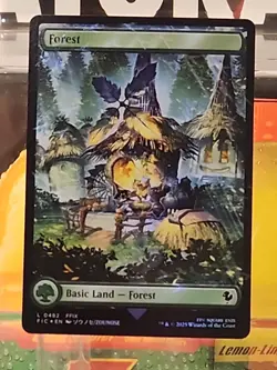Forest (Chocobo Track Foil) Commander: Final Fantasy Foil - Image 1