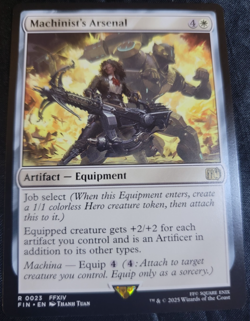 Machinist's Arsenal # 23 FIN Final Fantasy Set MTG Magic The Gathering Cards - Image 1