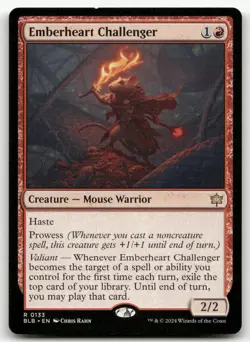 Emberheart Challenger #133 (NM) Bloomburrow BLB Magic MTG - Image 1