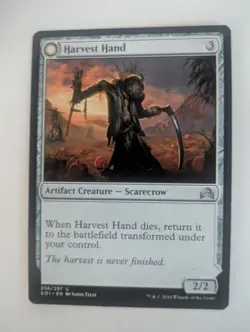 Harvest Hand Scrounged Scythe (256/297) – Shadows over Innistrad – LP – MTG - Image 2