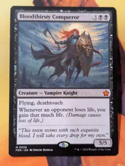 MTG: Bloodthirsty Conqueror - Foundations (FDN) - Image 1