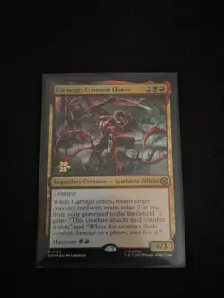 prerelease Carnage, Crimson Chaos #125 (Foil) (NM) Spider-Man SPM Magic MTG - Image 1