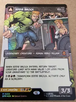 Eddie Brock - Foil (0224) (Borderless) Marvel's Spider-Man - Mtg - Image 1