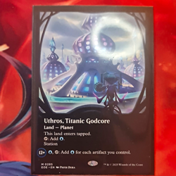 Magic: The Gathering Uthros, Titanic Godcore 0285 Edge of Eternities Showcase - Image 1